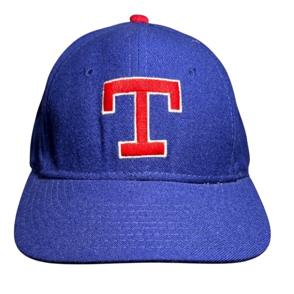 Vintage Texas Rangers Baseball Cap Pro Model Diamond Collection Hat 7 1/8"